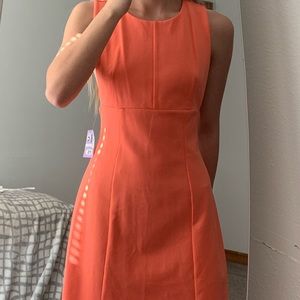 Coral dress